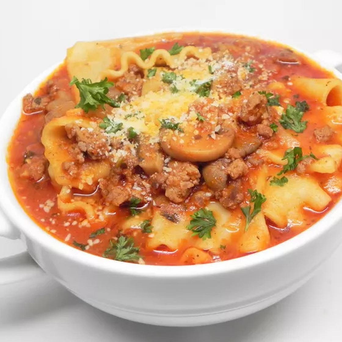 Instant Pot Lasagna Soup