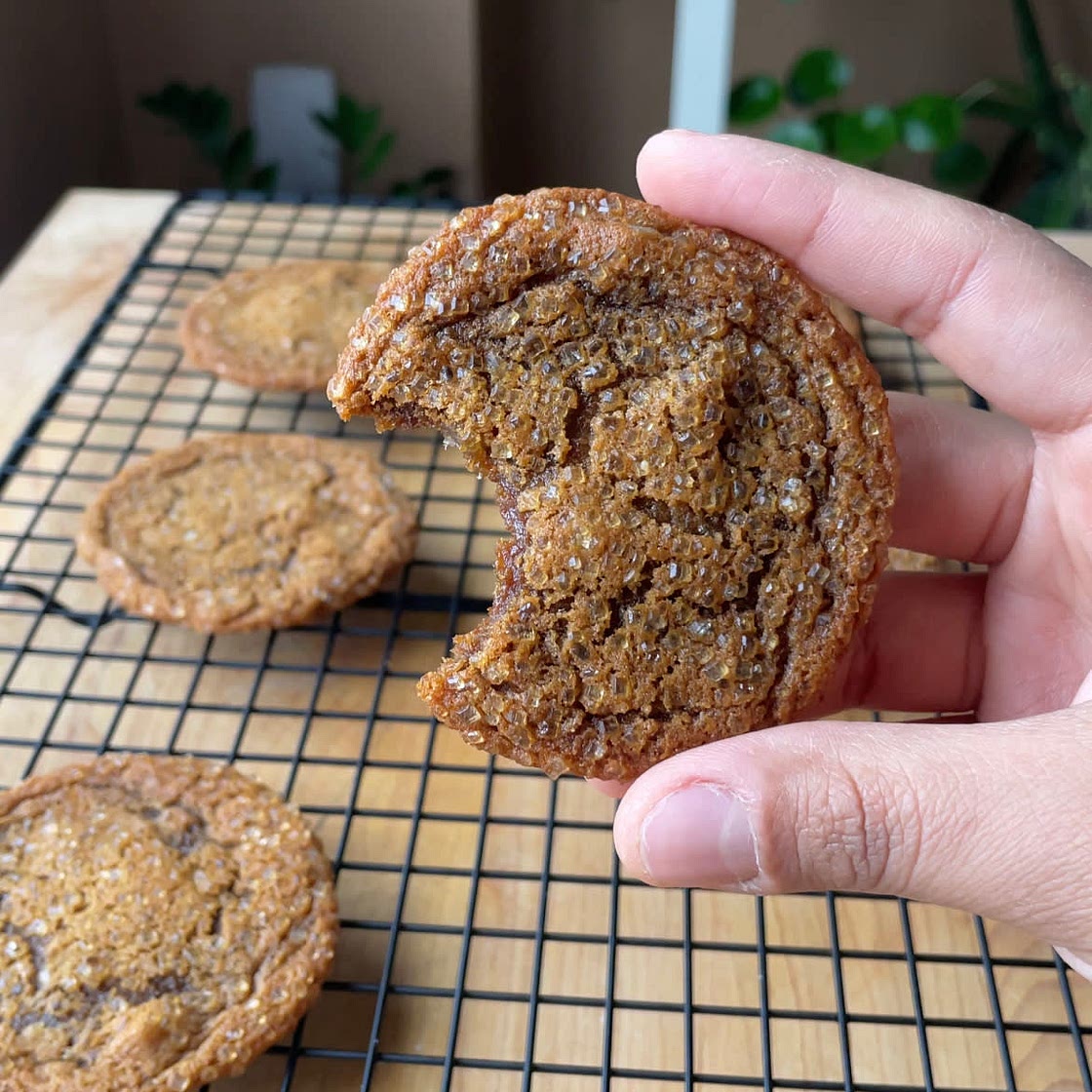 Ginger Molasses cookies 