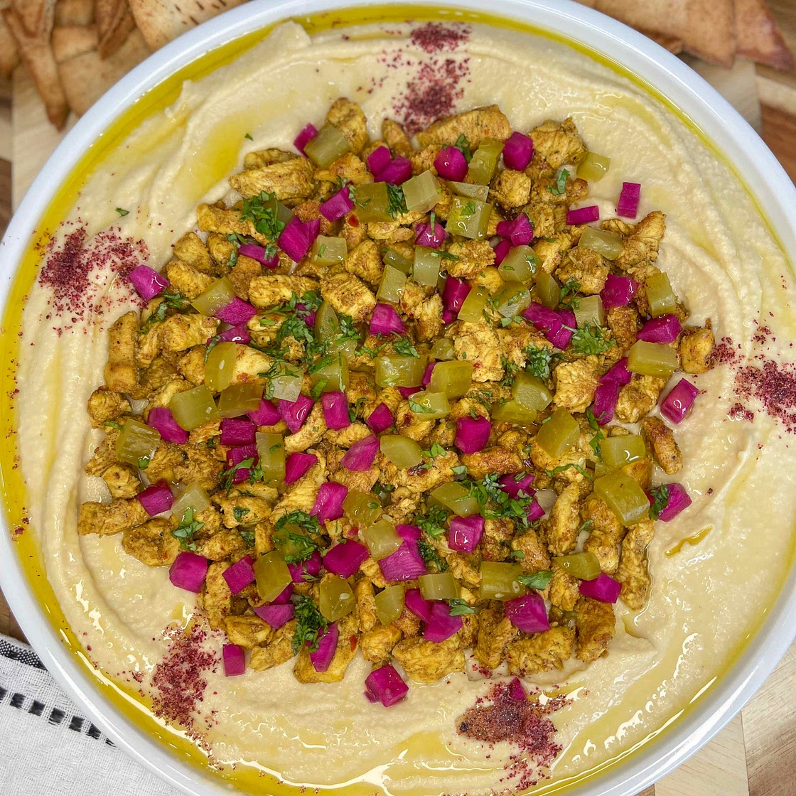 Chicken Shawarma Hummus