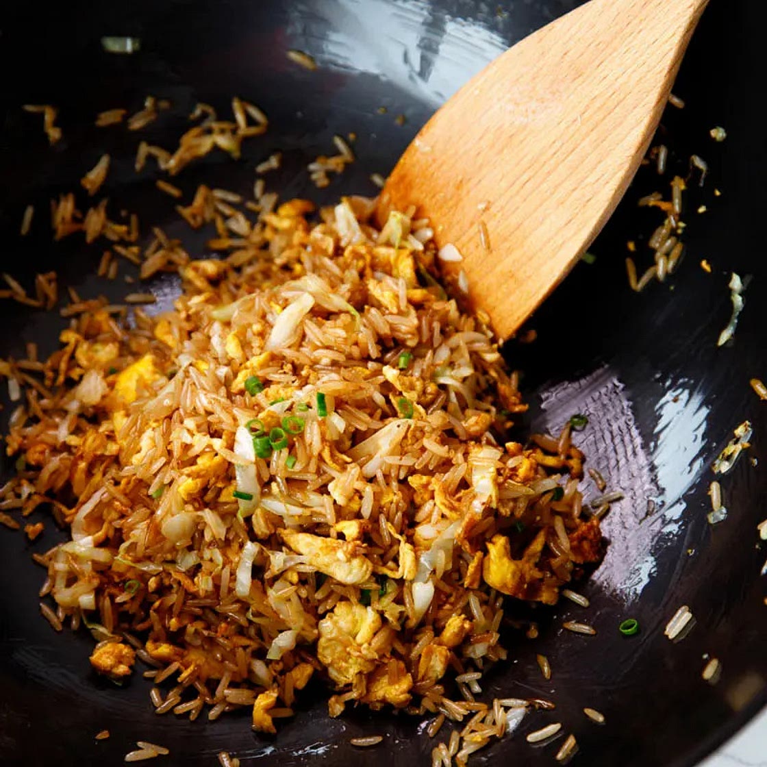 Soy Sauce Fried Rice