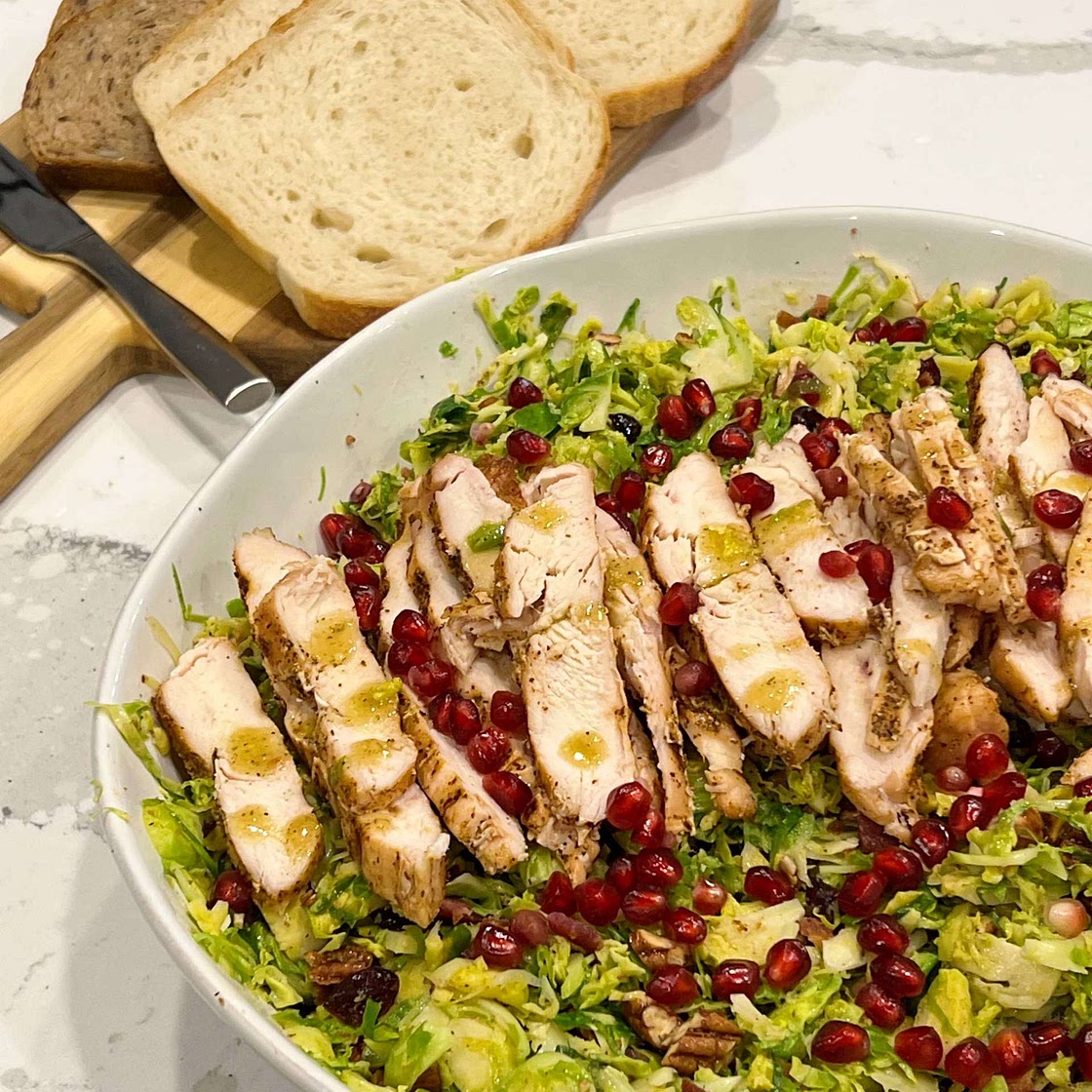 Warm Brussel Sprout Salad 