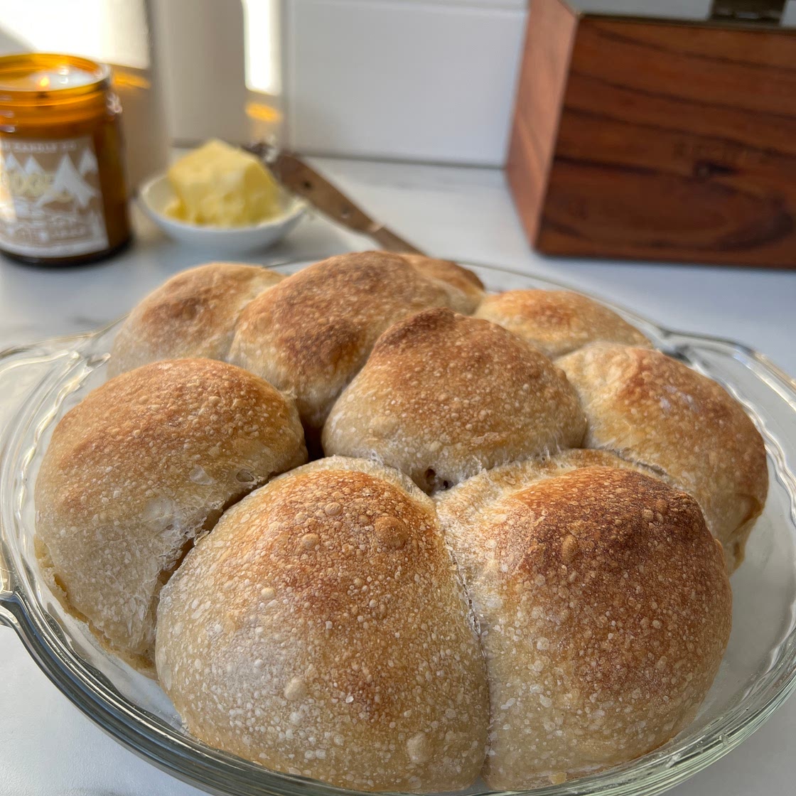 Healthy Classic Sourdough Rolls