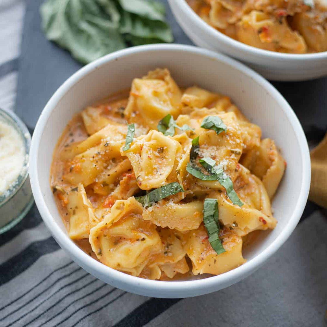 Roasted Red Pepper Tortellini