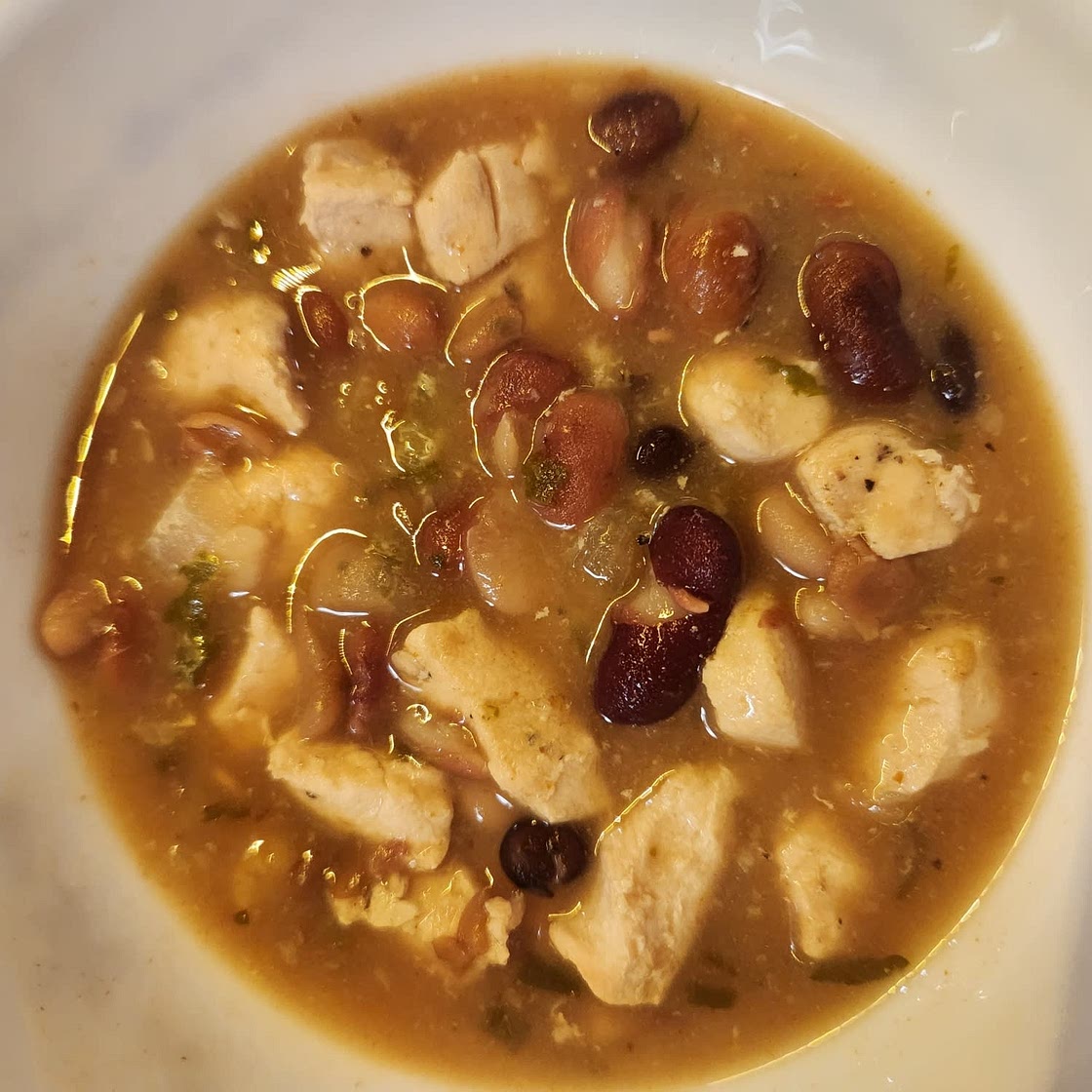 White Lightning Chicken Chili