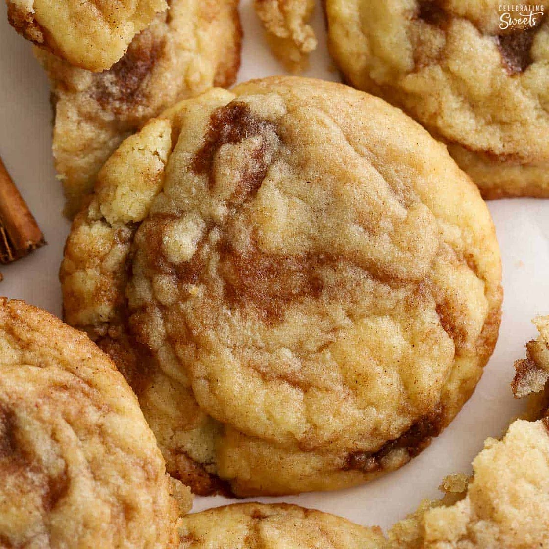 Cinnamon Roll Sugar Cookies