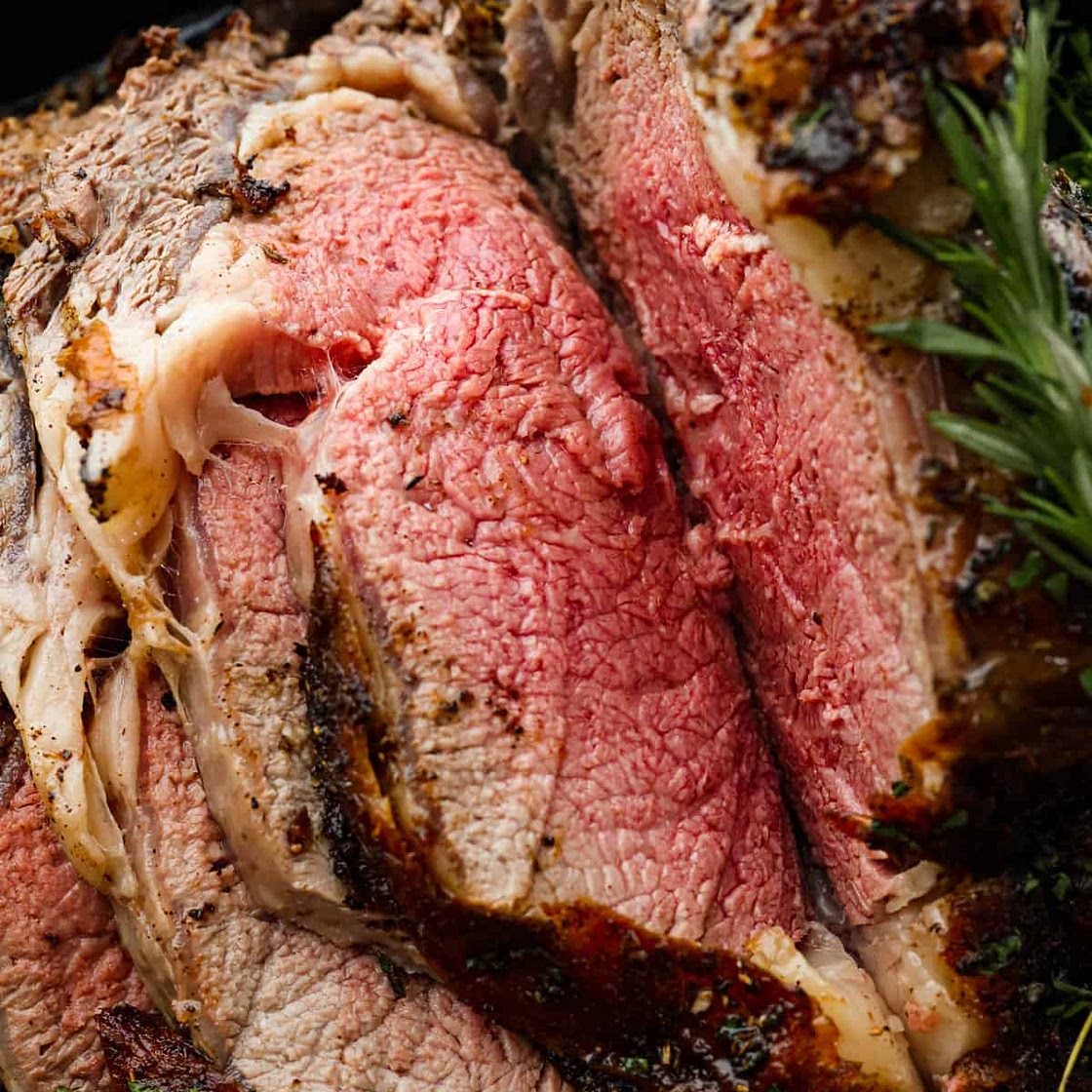 Garlic Butter Herb Prime Rib Recipe