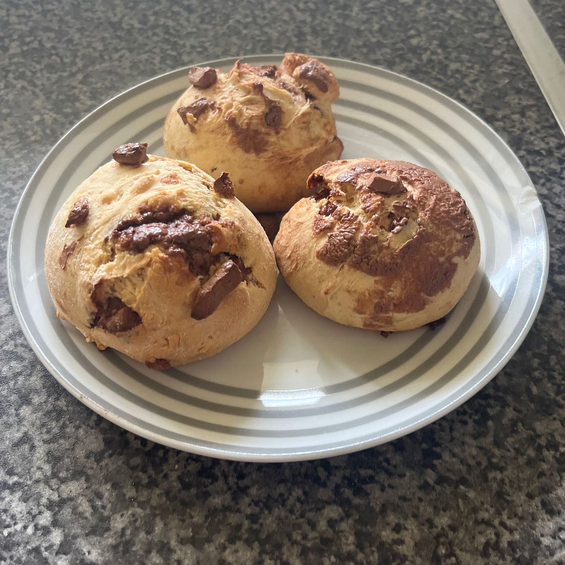 Nutella Chocolate Chip Cookies