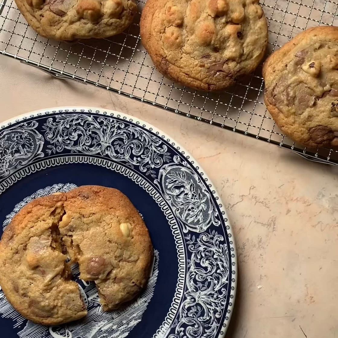 Cookies aux pépites de chocolat et noisettes