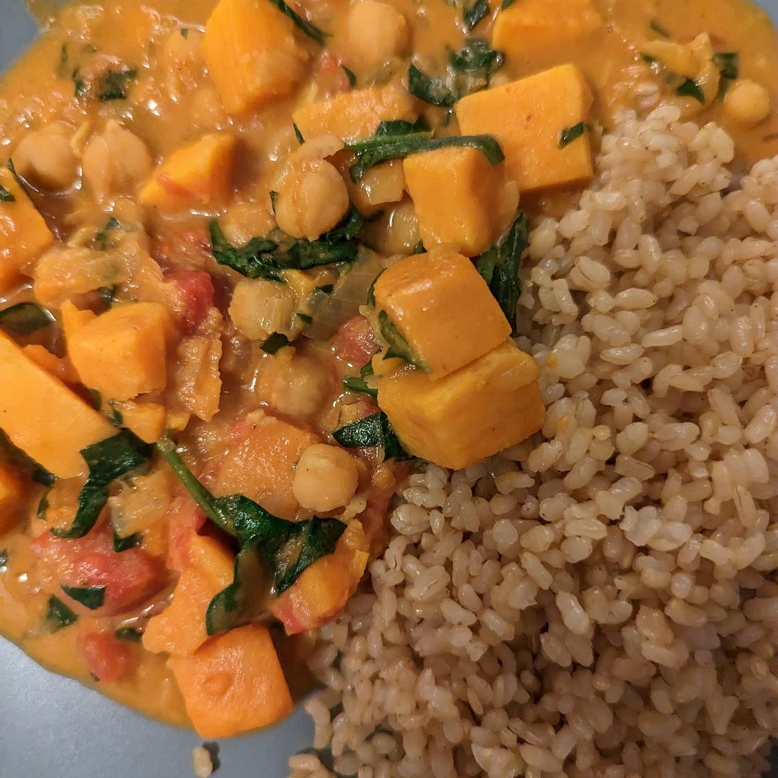 Chickpea Peanut Curry