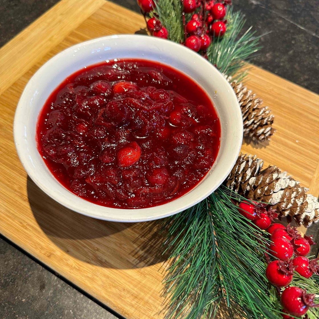 Mattia’s Cranberry Sauce