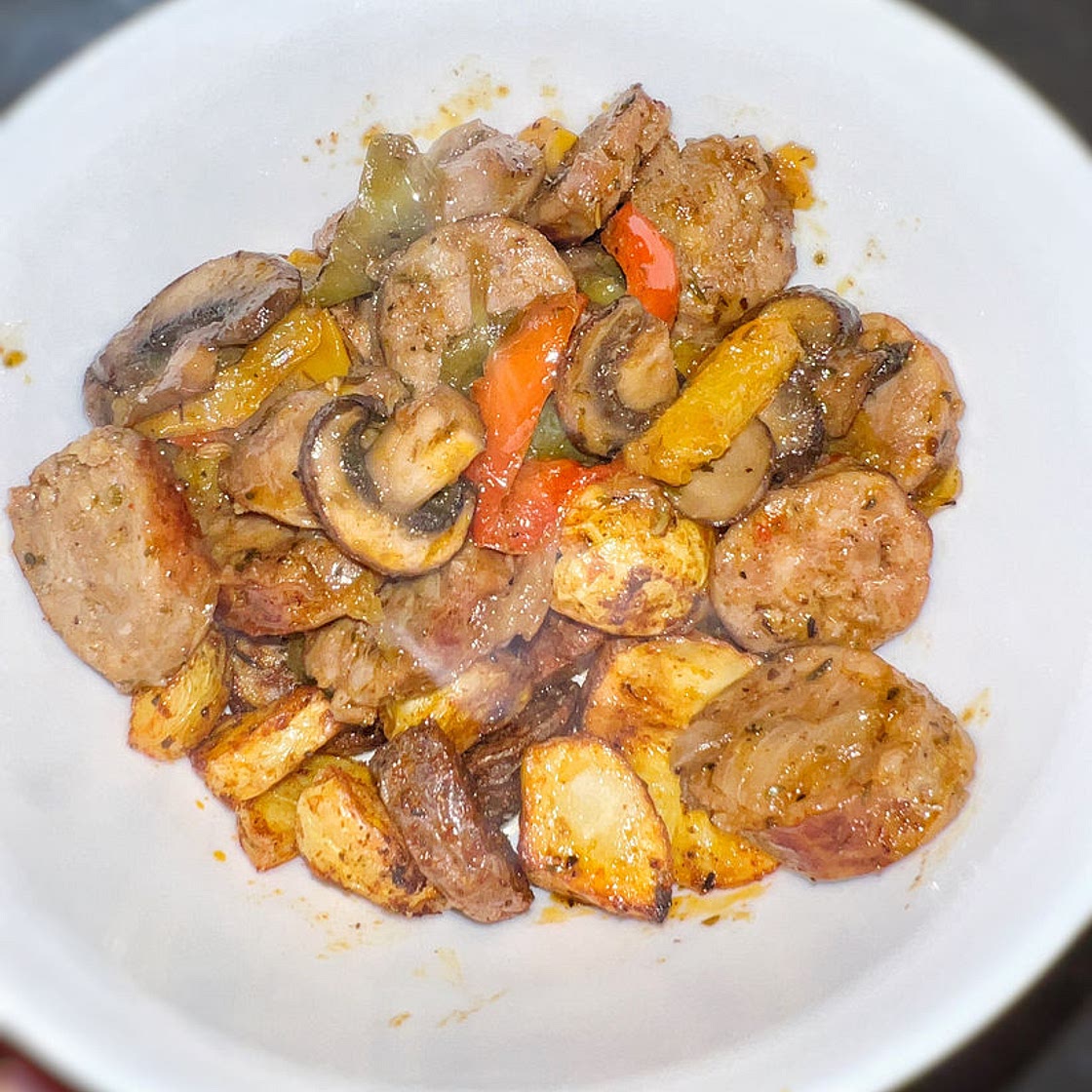 Sausage, Peppers & Potatoes