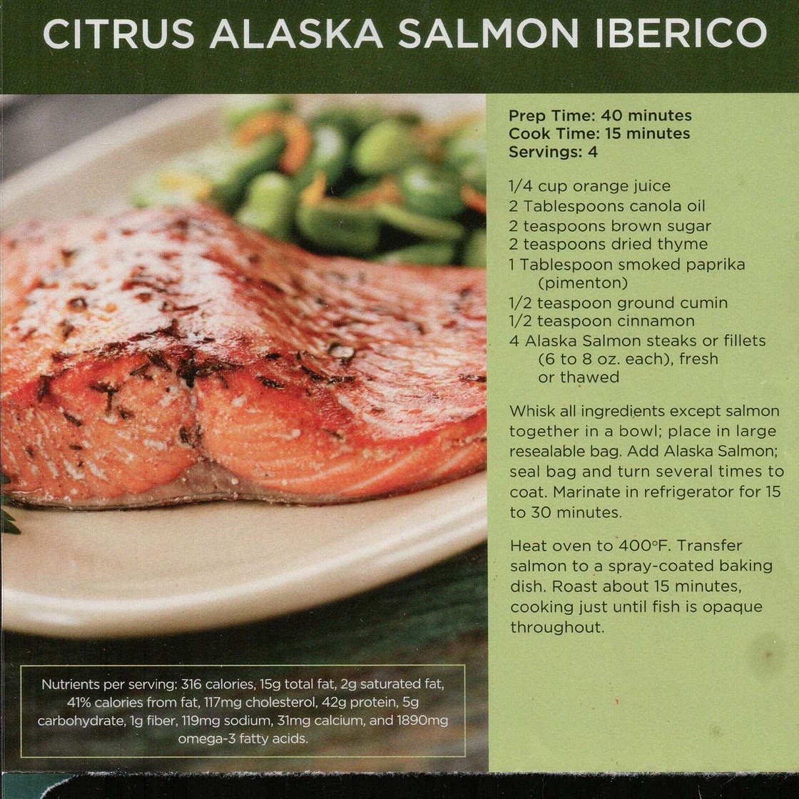 Salmon Citrus Marinated FAVORITE
