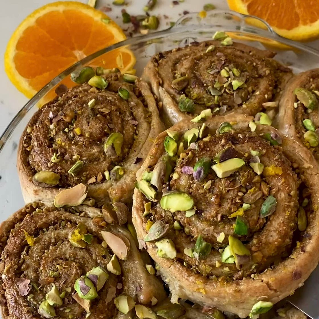 Pistachio Rolls