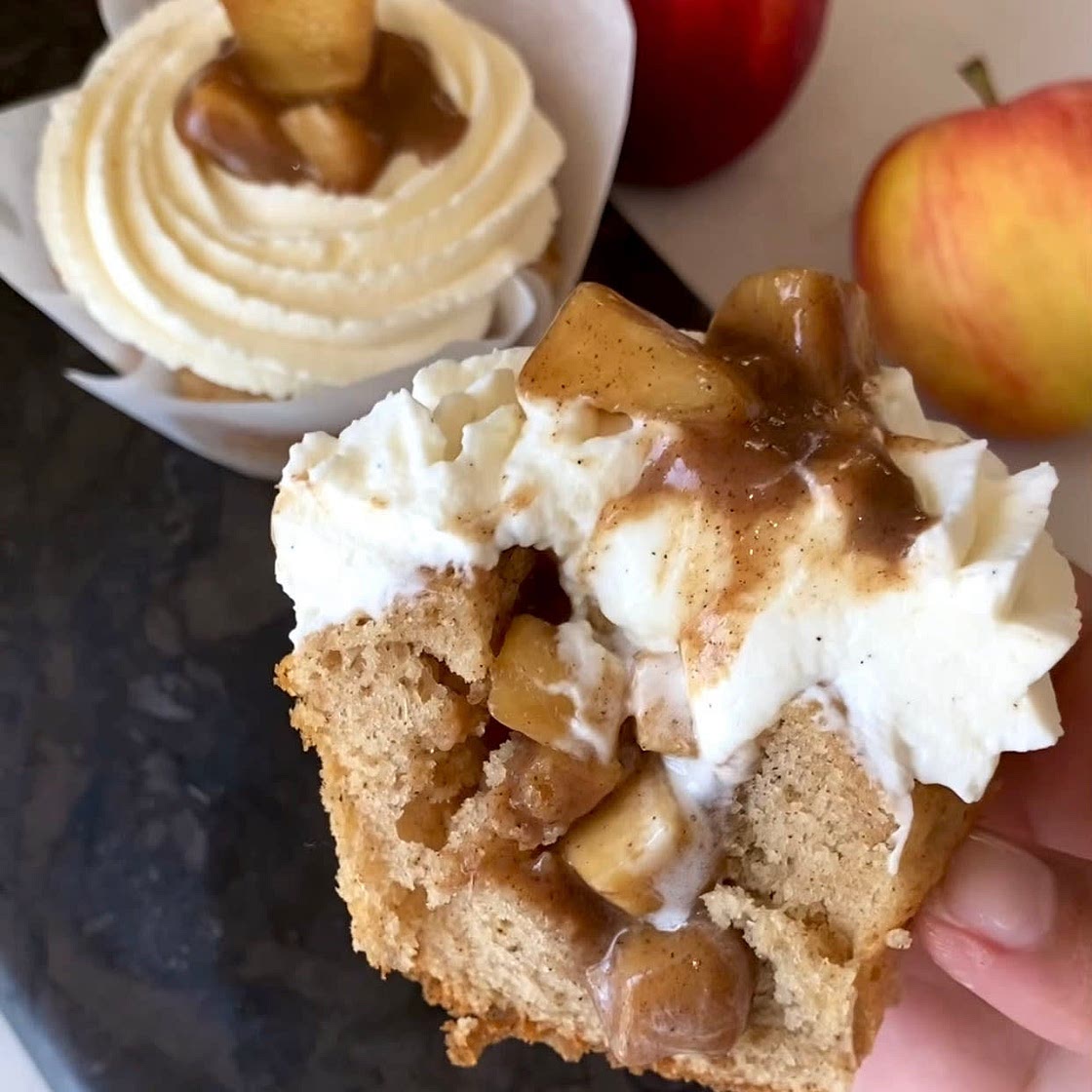 Apple Pie Cupcake
