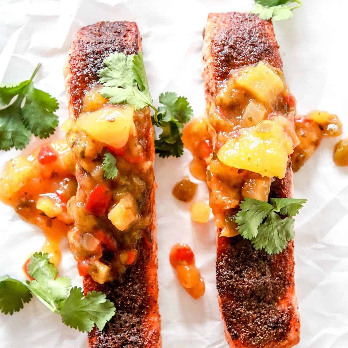 Jerk Air Fryer Salmon