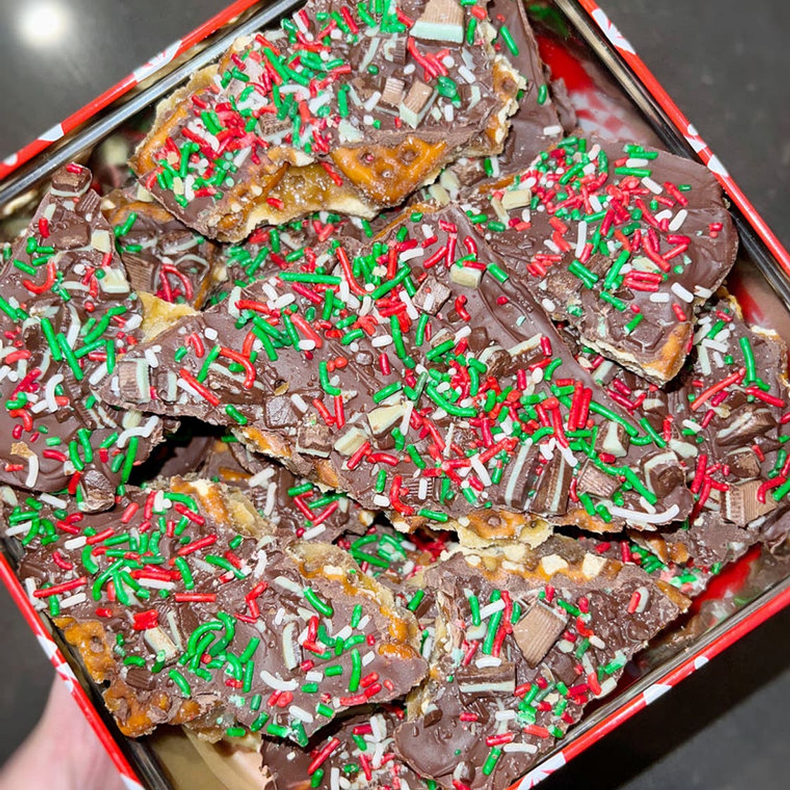 Peppermint Christmas Crack