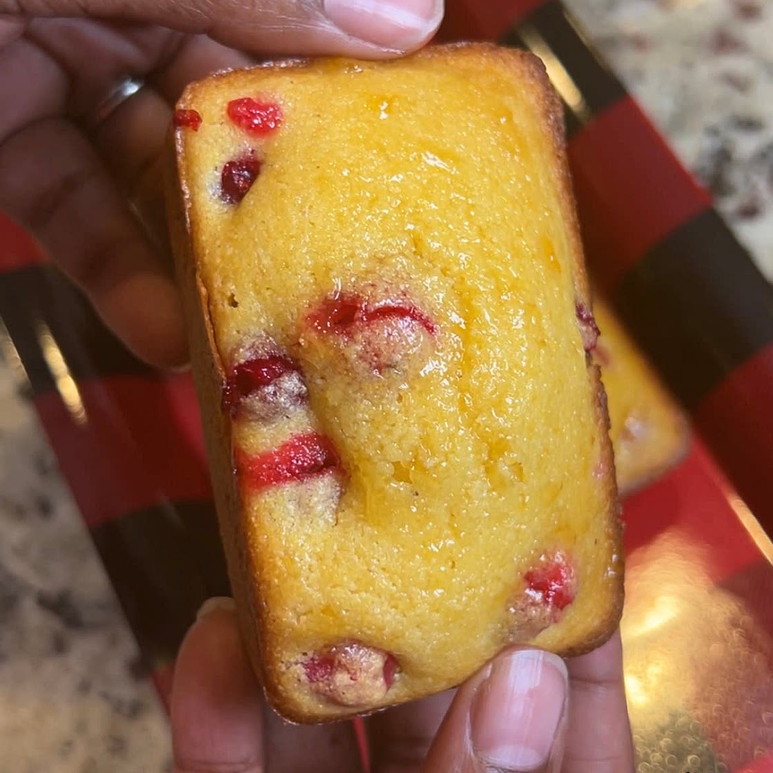 Cranberry Cornbread 
