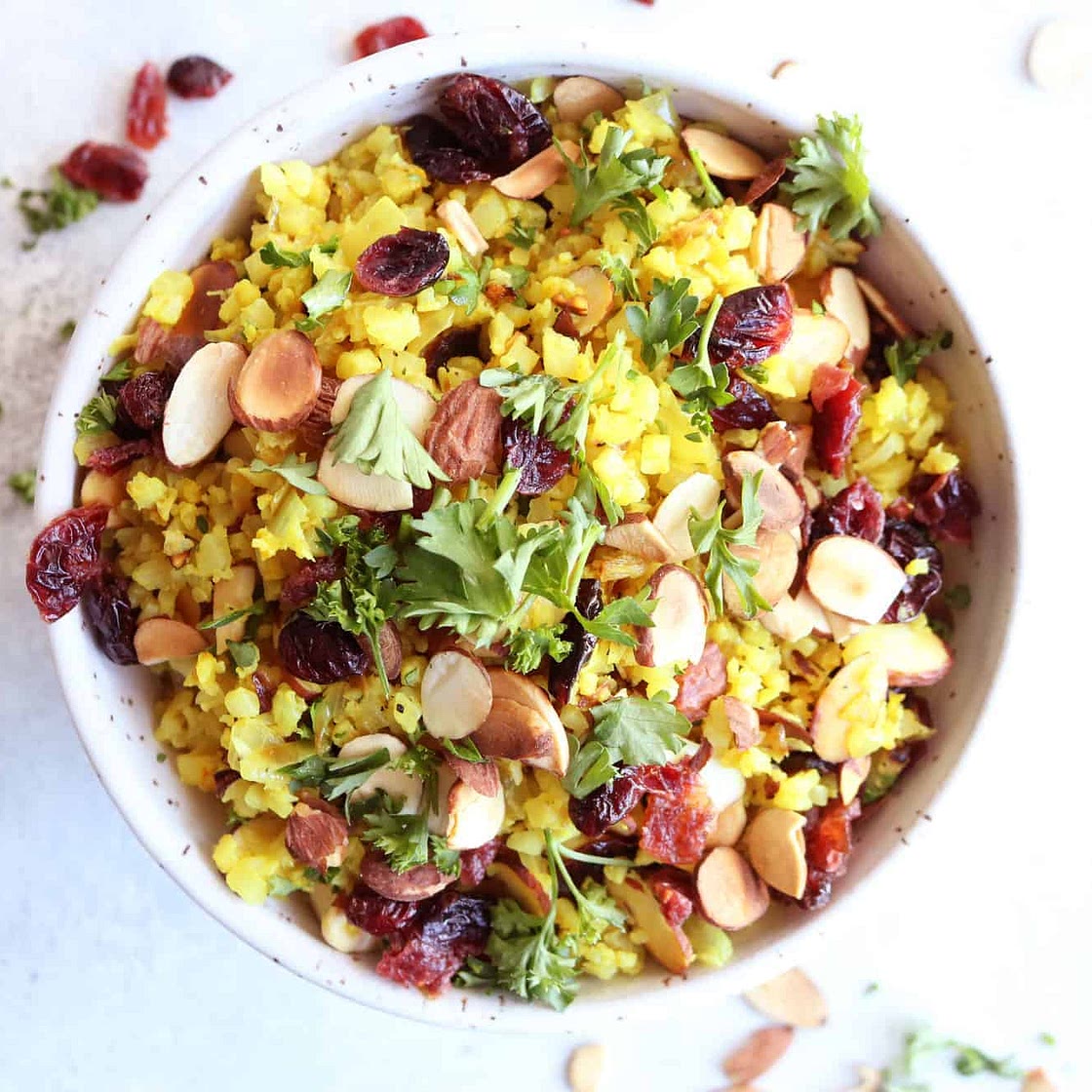 Turmeric Cauliflower Rice