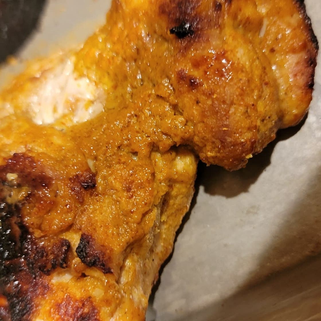 Yogurt-Marinated Chicken Thighs (Indian Inspired)