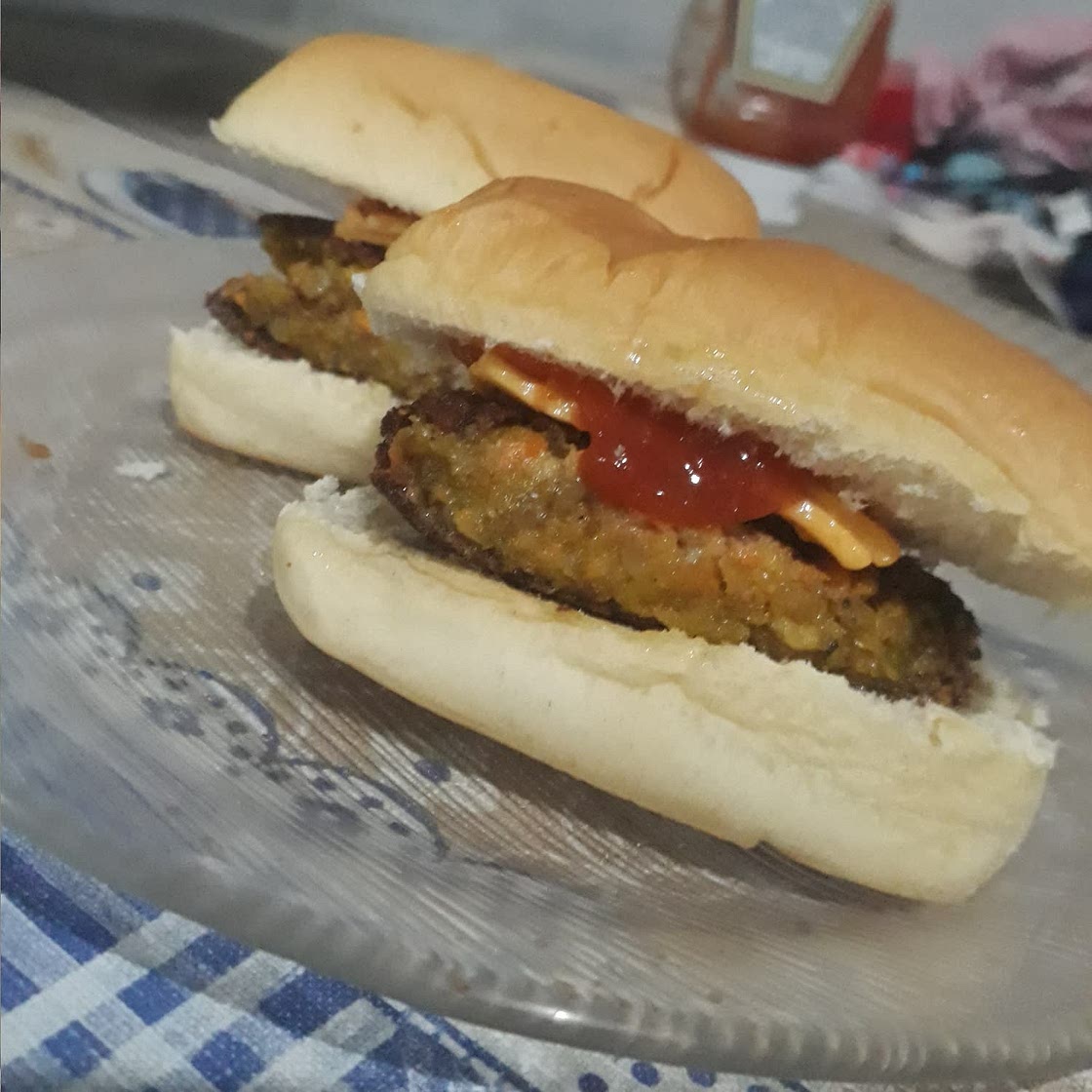 Bolinho de Lentilha Vegano