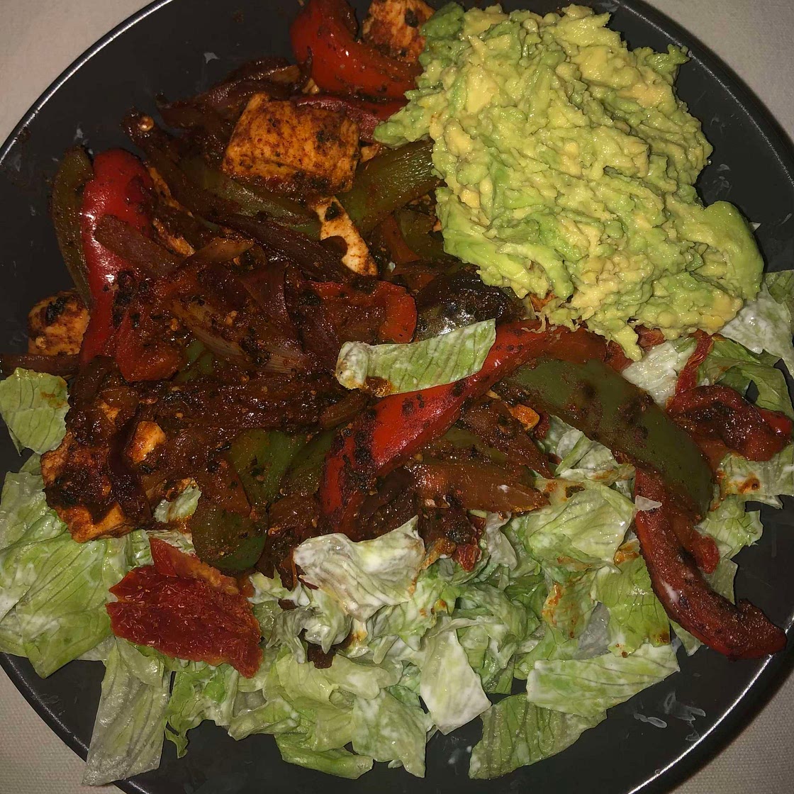 Chicken Fajita Salad