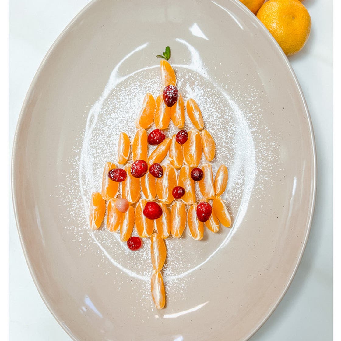 Mandarin Orange Christmas Tree