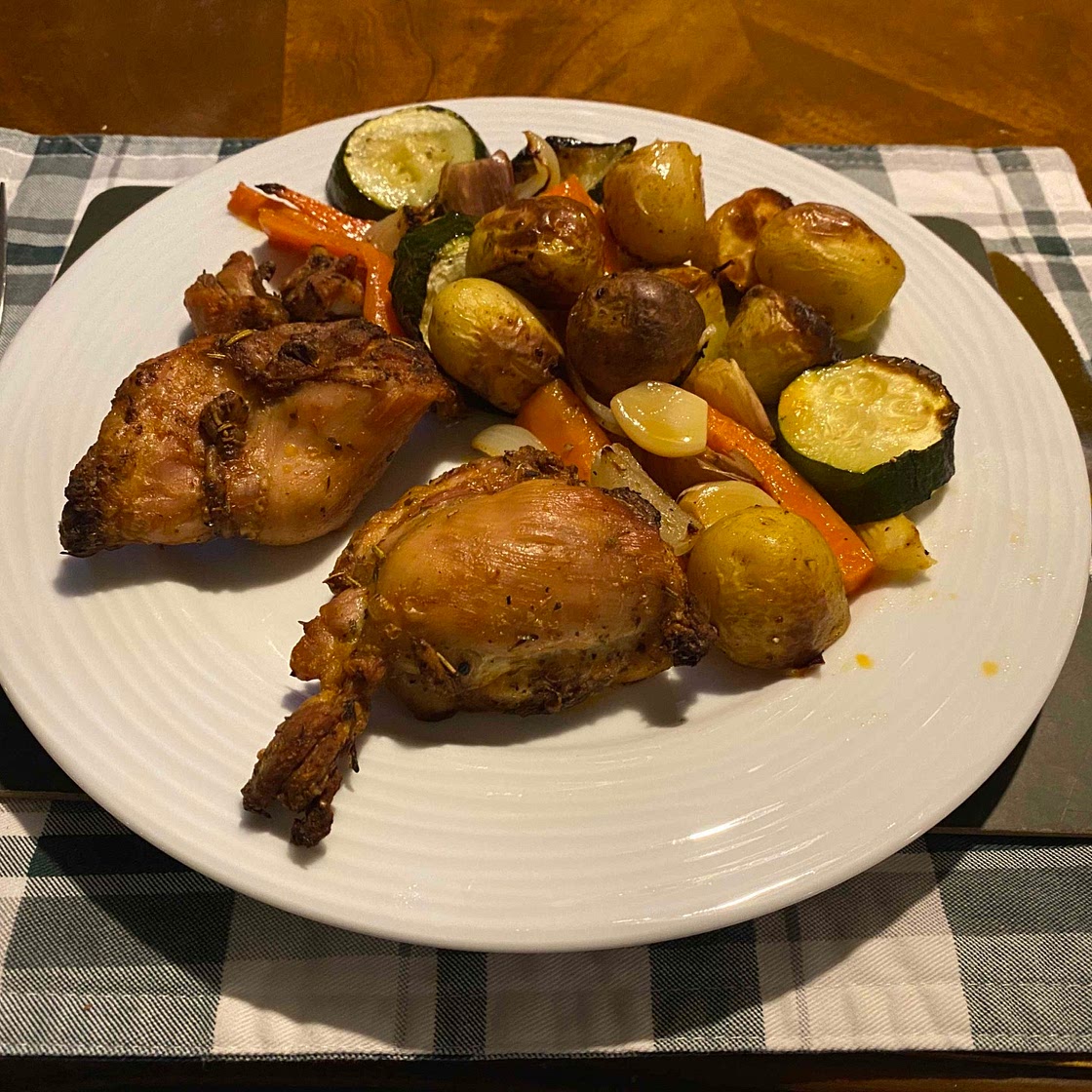 Roast Chicken and Veg