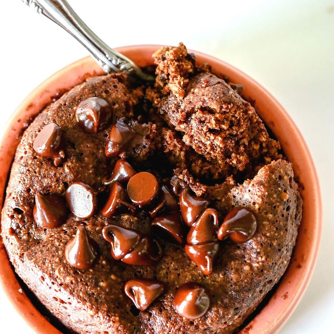 1-Min Microwave Chocolate Baked Oats