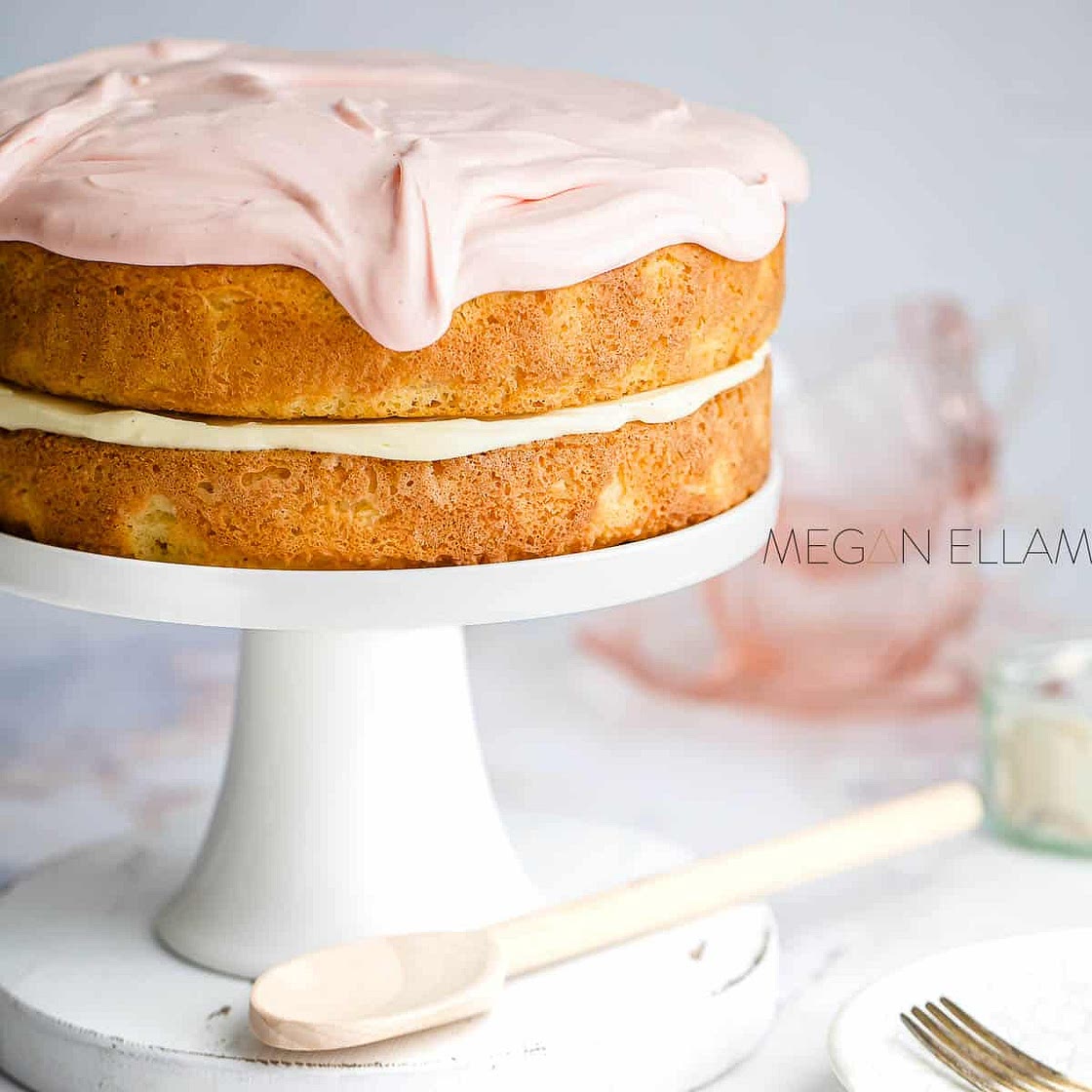Keto Vanilla Cake