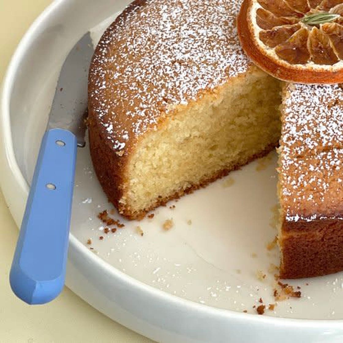 olive oil cake.