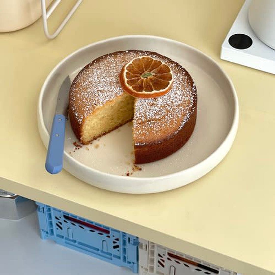 olive oil cake.