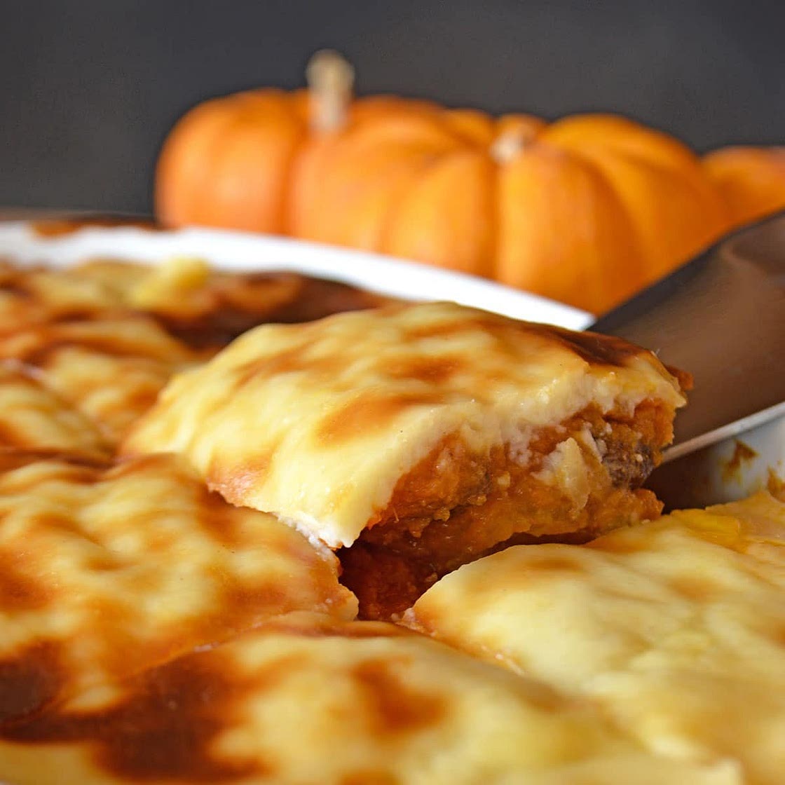 Pumpkin bechamel pie