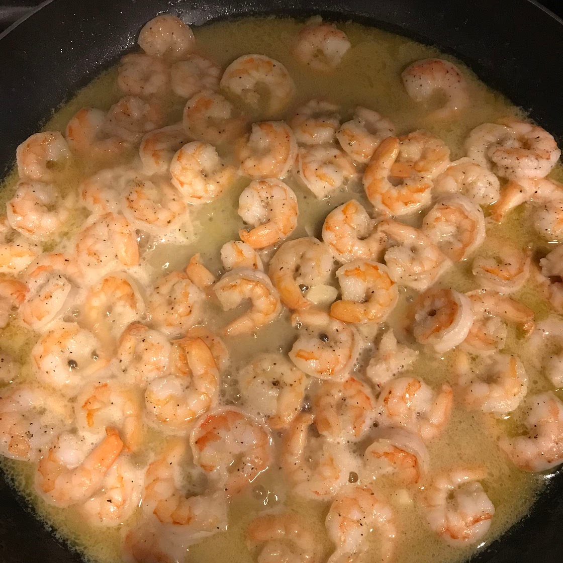 Shrimp scampi