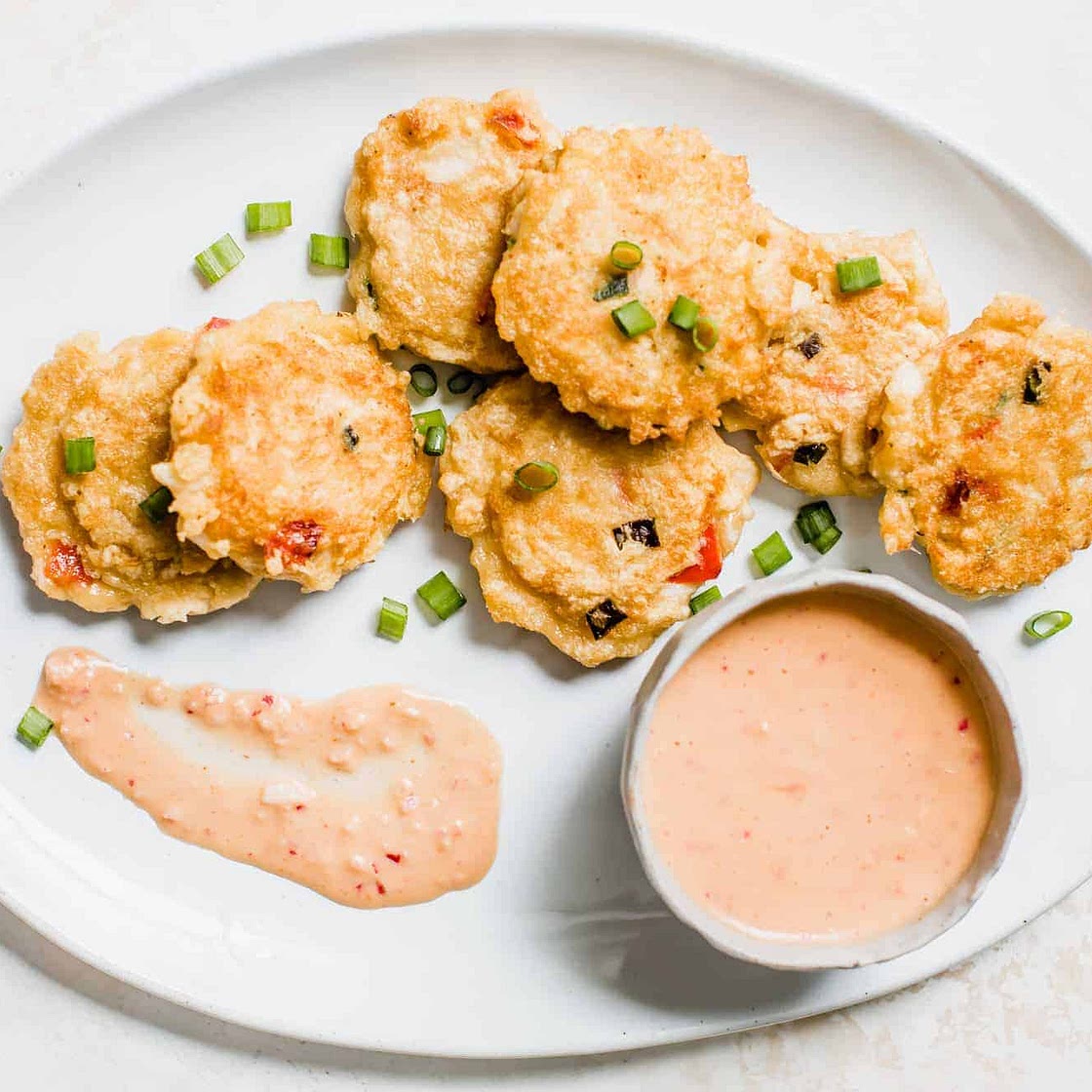 Crab Cakes with Horseradish Sriracha Remoulade