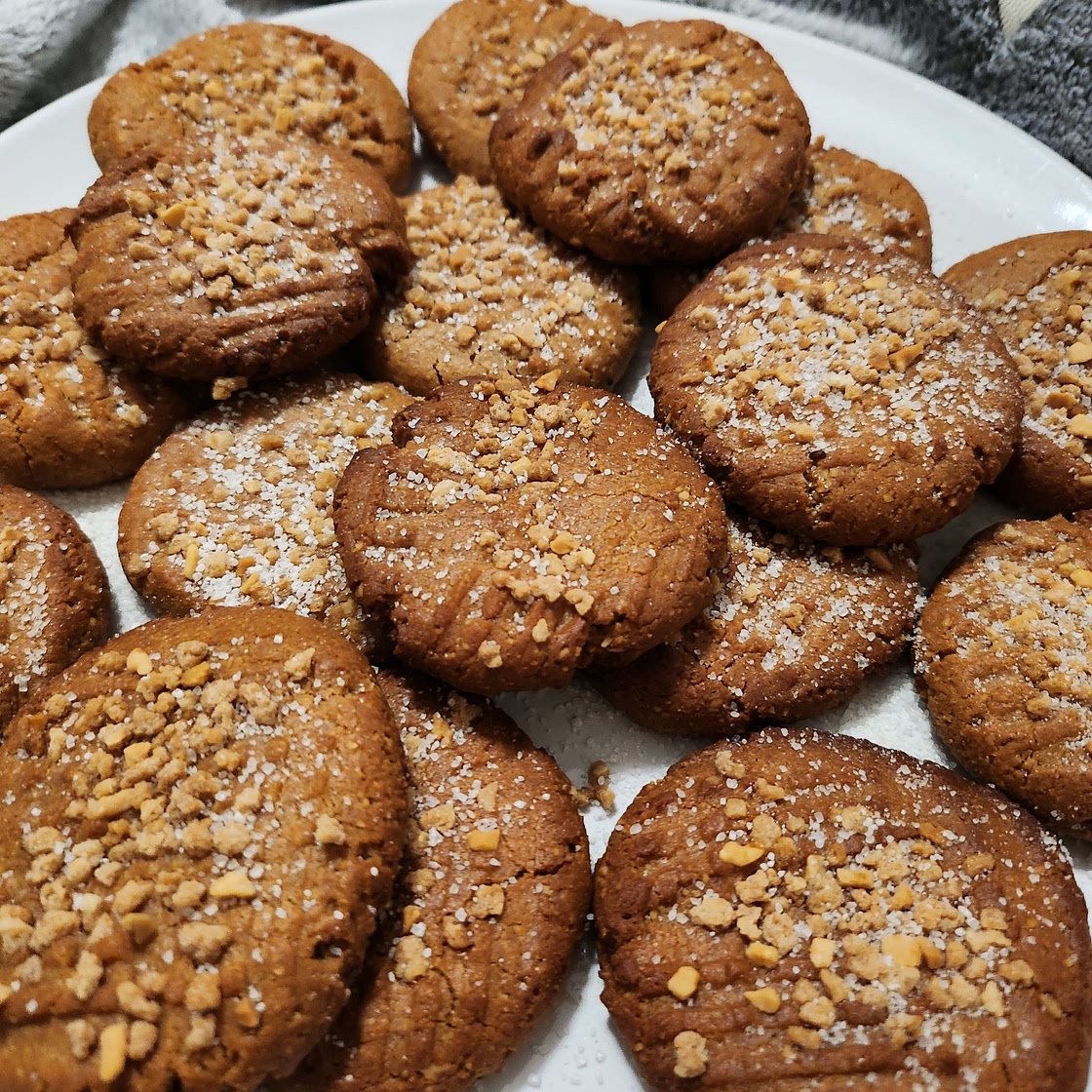 Peanut Butter Almond Cookies (Vegan)