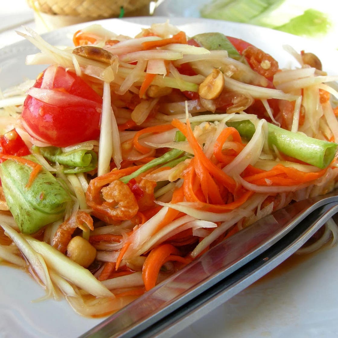 Som Tam: Narumols Papaya-Salat