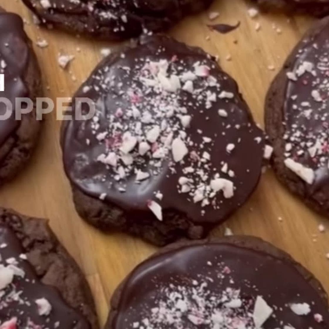 Chocolate Peppermint Cookies
