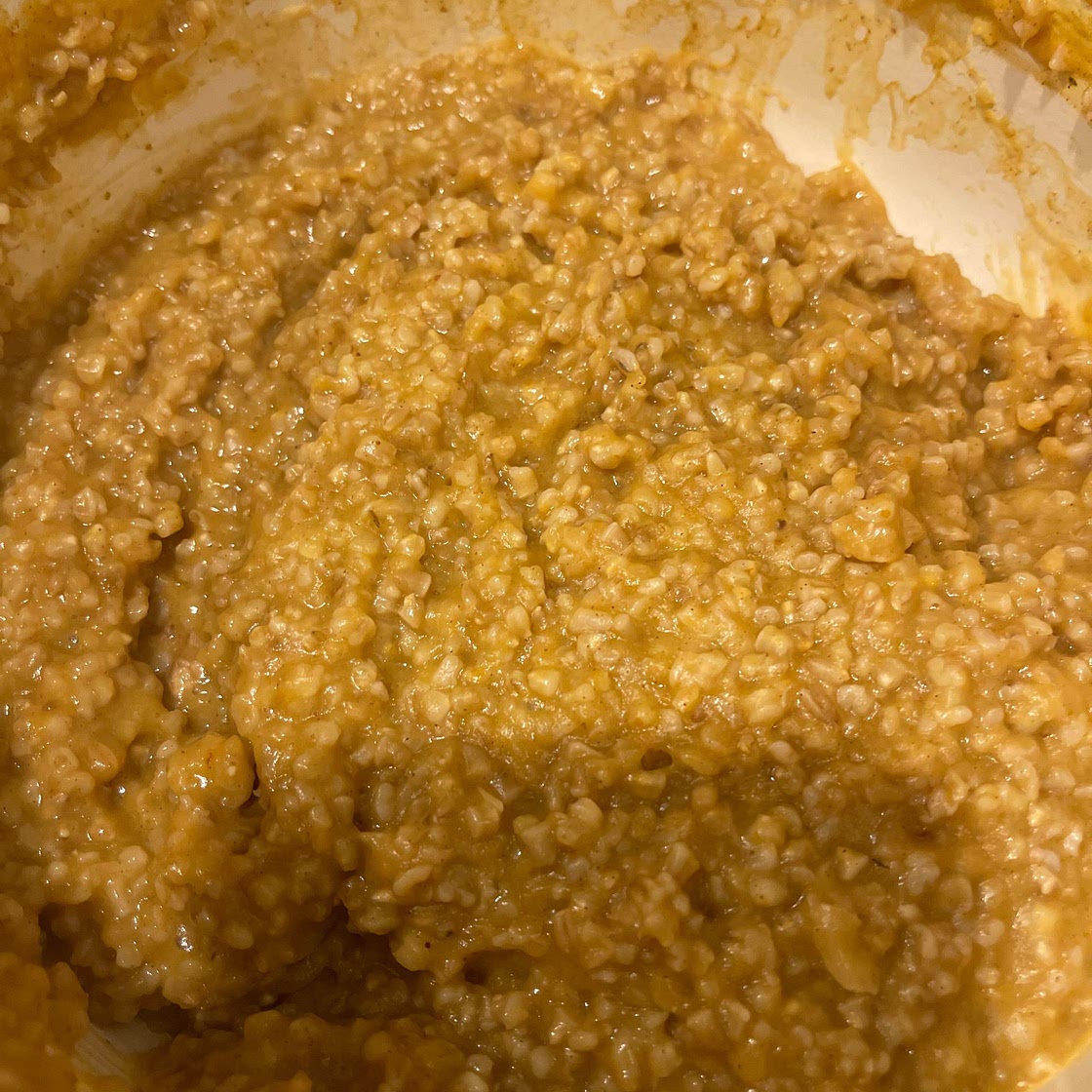 Pumpkin Spice Steel Cut Oats