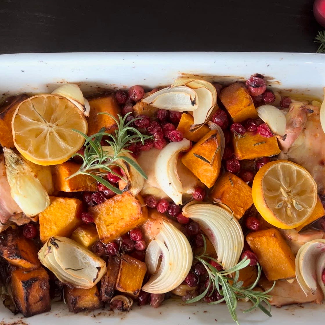One Pan Winter Chicken