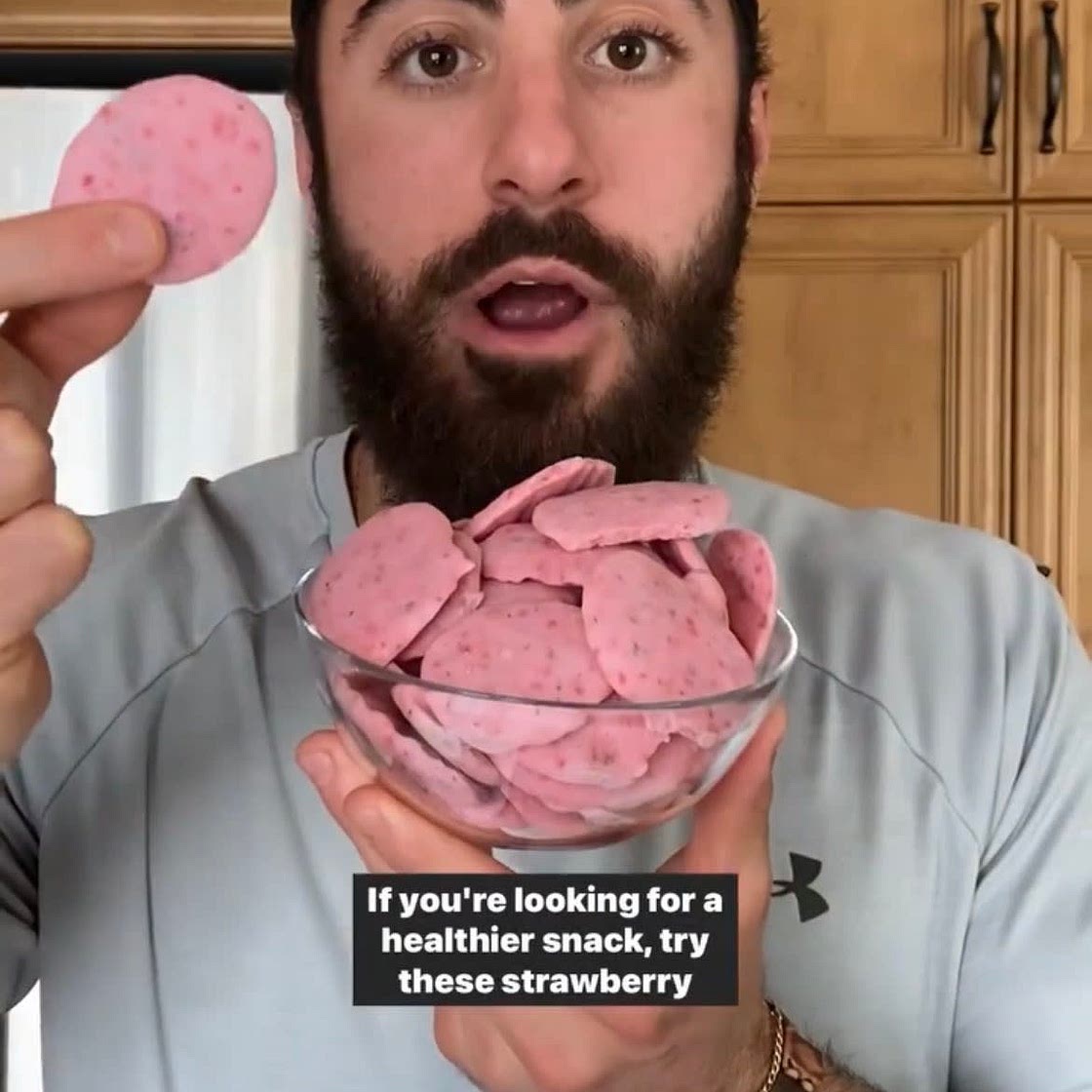 Strawberry FroYo Bites