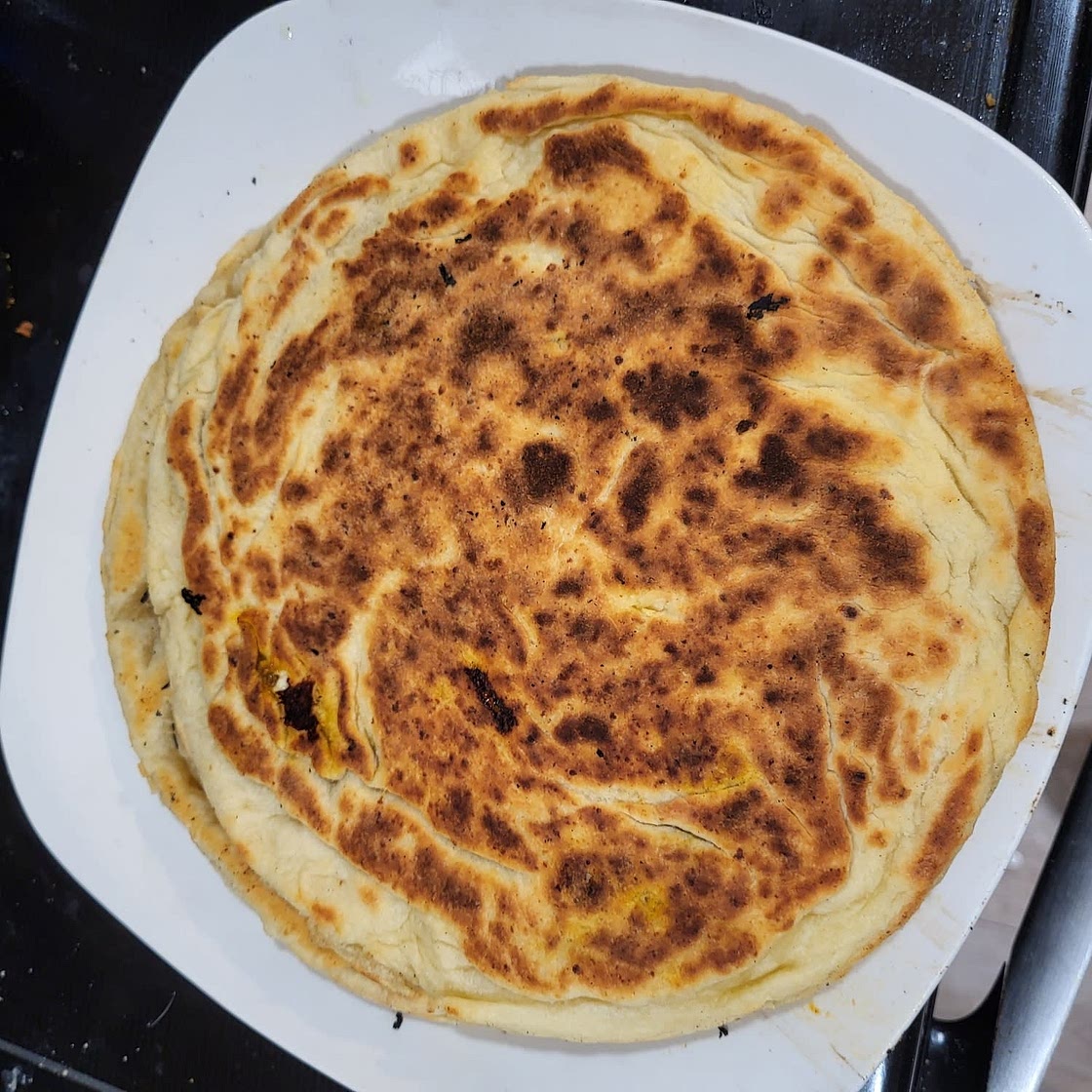 Turkish Gozleme with Minced Lamb