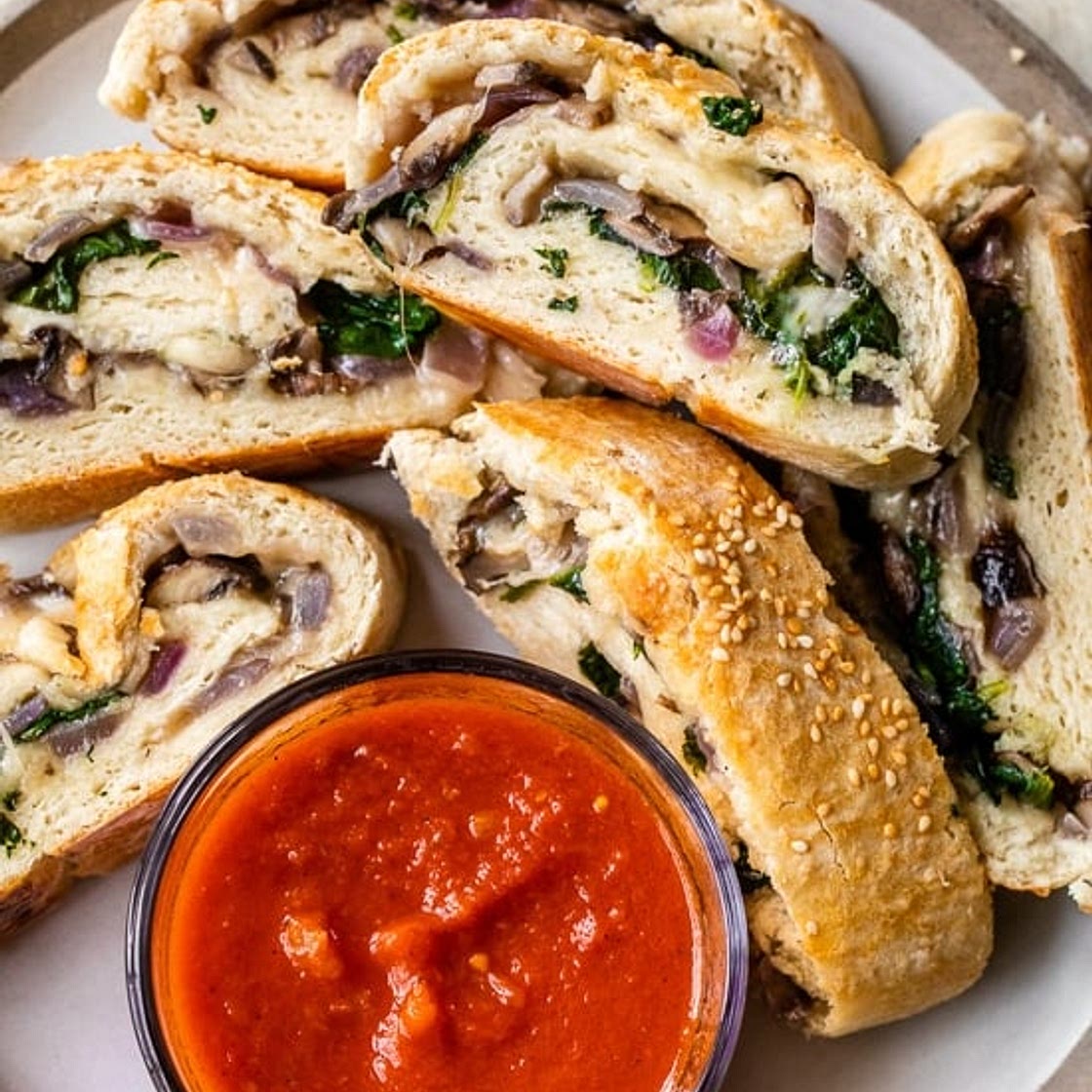Veggie Stromboli