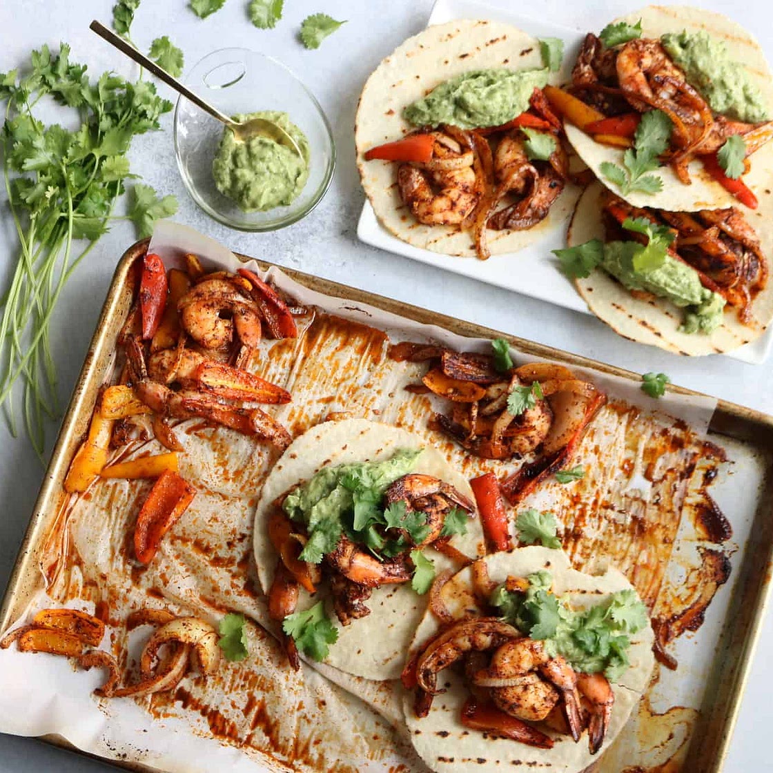 Pepper Shrimp Tacos