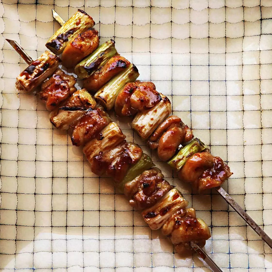 Chicken and Scallion Kabobs
