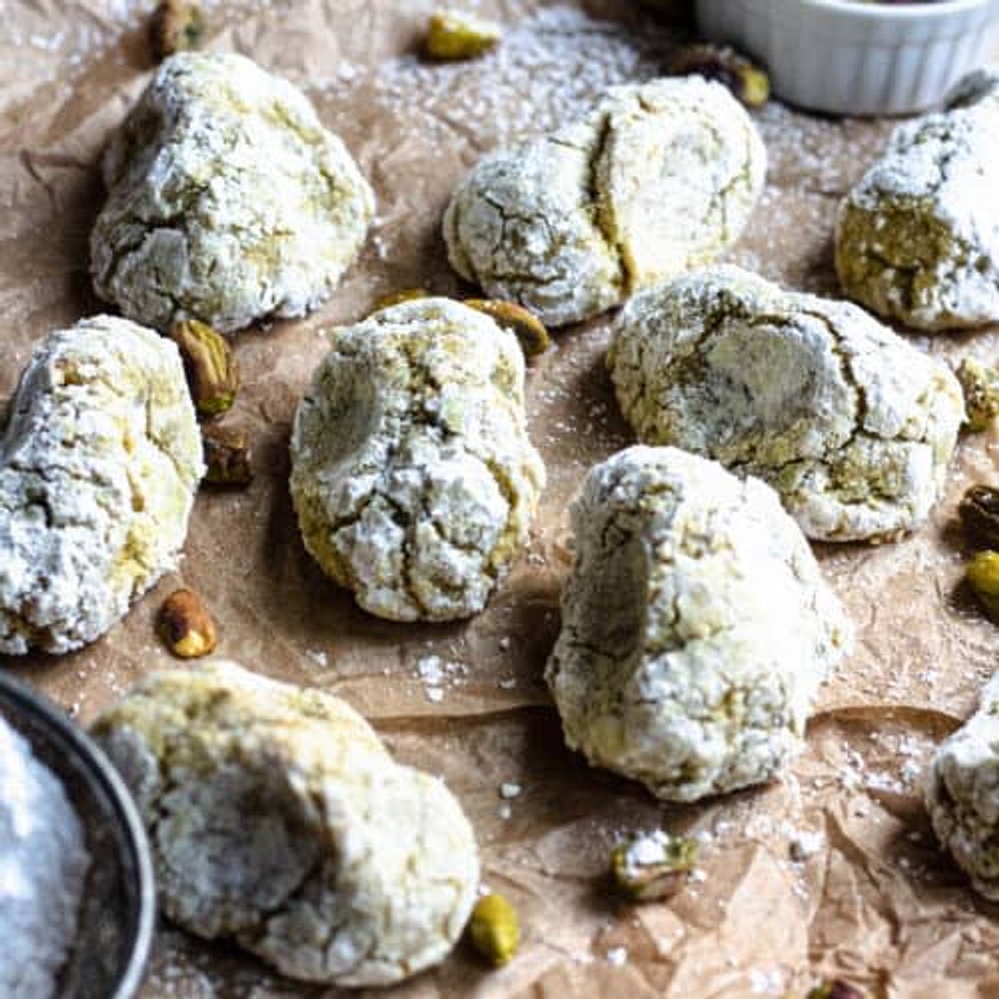 Traditional Italian Pistachio Cookies