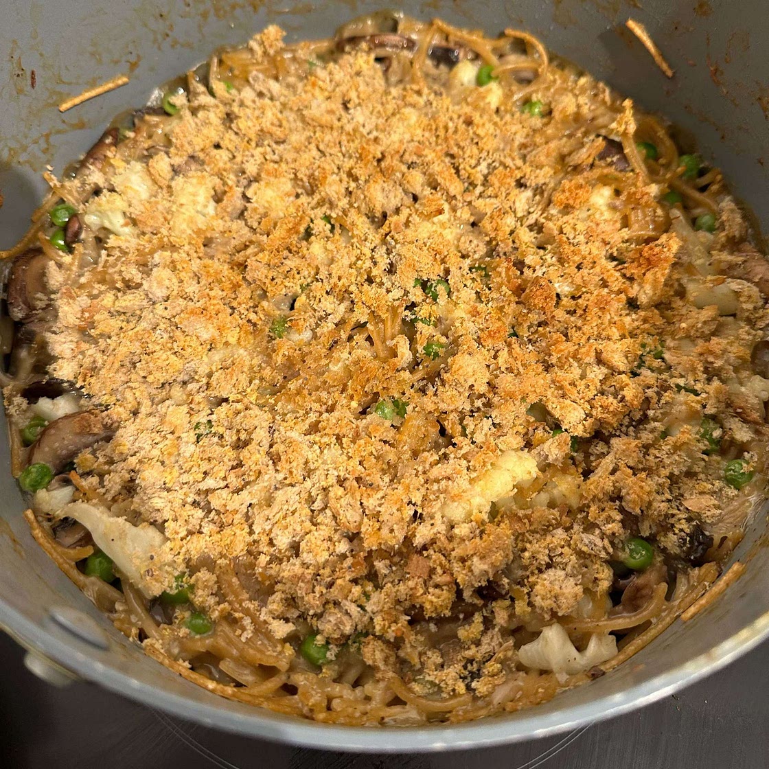 Vegan One Pot Mushroom Tetrazzini
