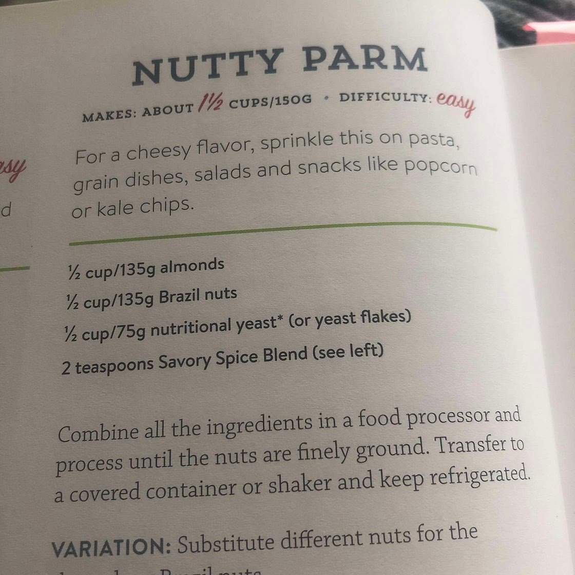 Nutty parm 