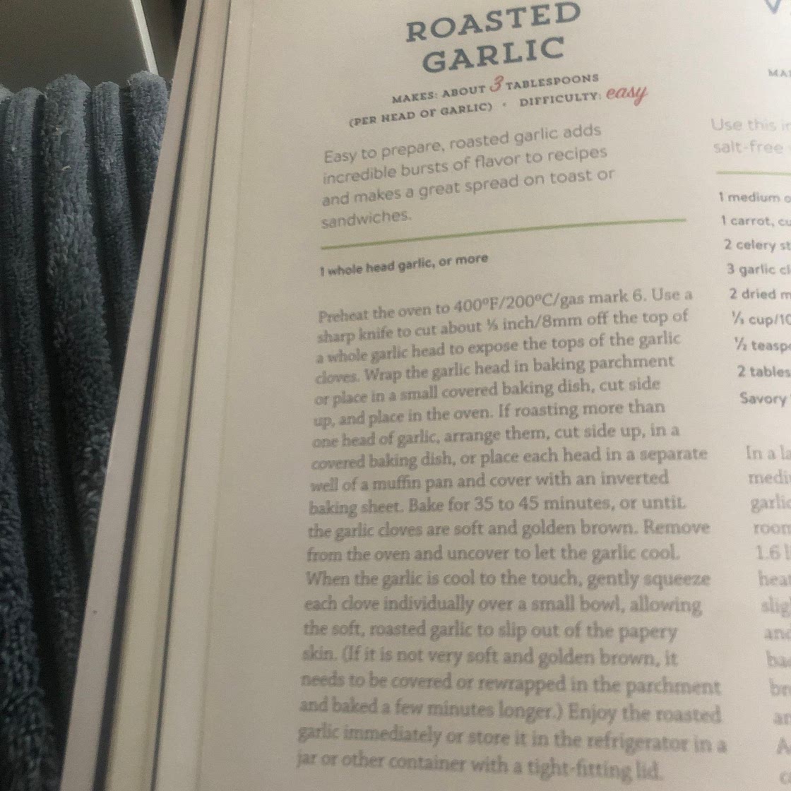 roasted garlic 