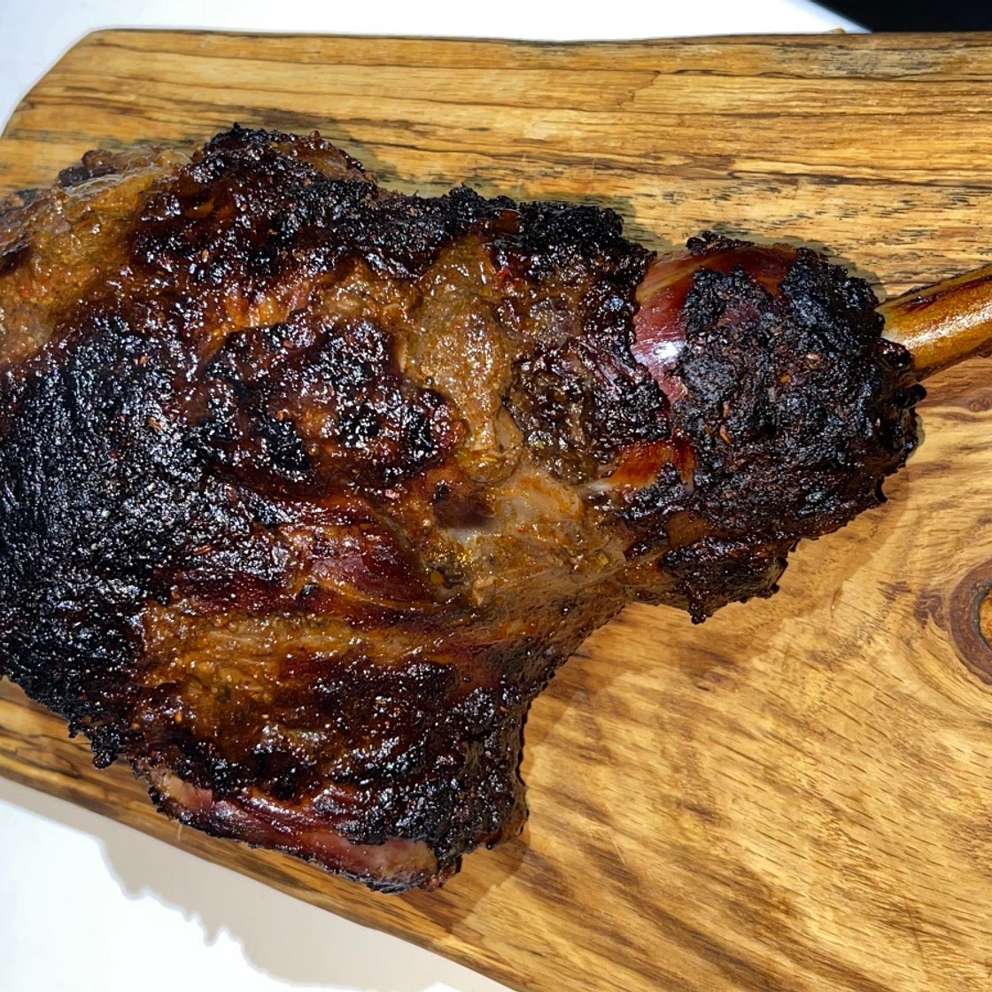 Ultimately Spiced Slow Roasted Leg of Lamb