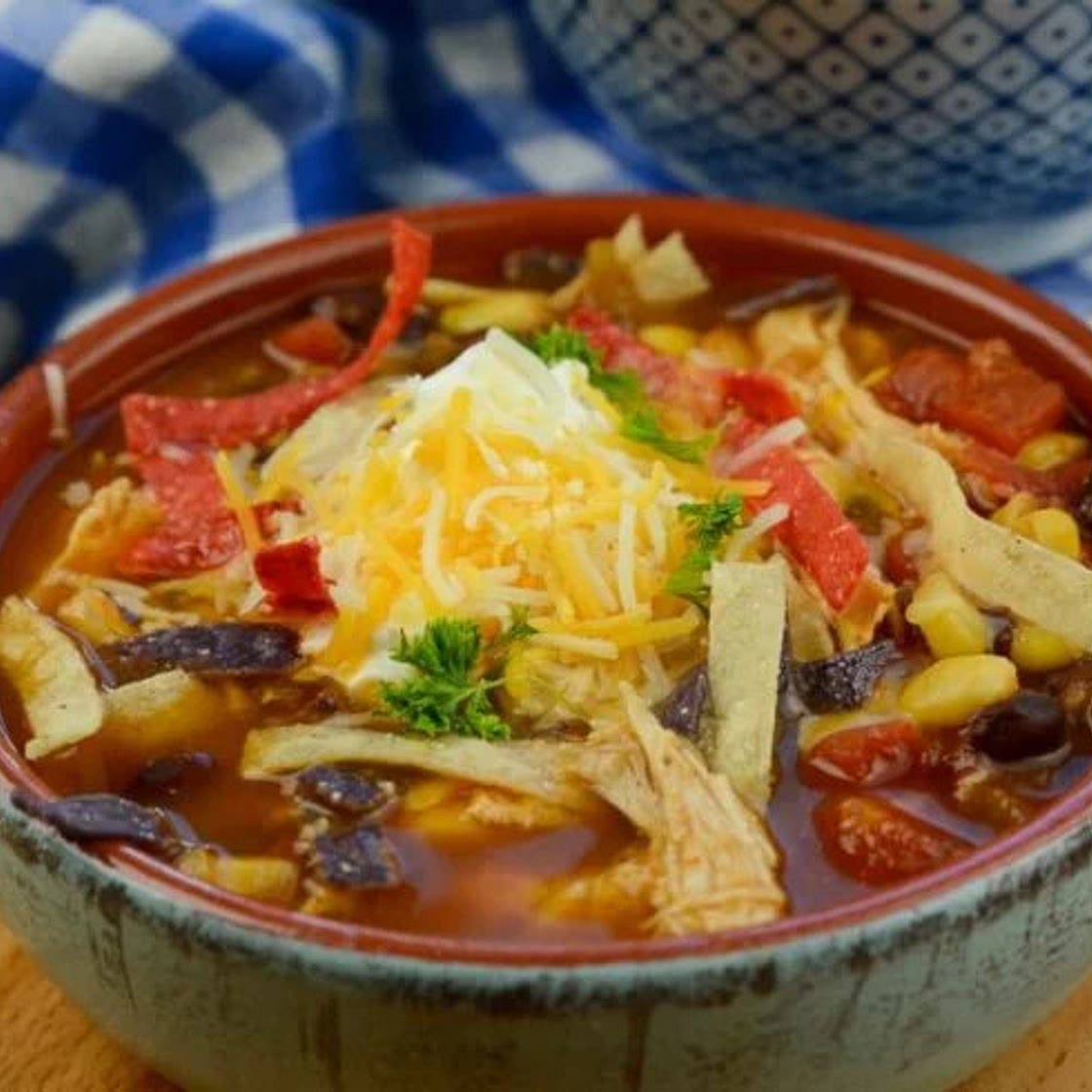 Black Bean Taco Soup